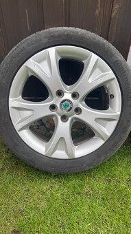 Originální Alu kola Škoda 17”, 1Z0 601 025 Q, 7Jx17H2, ET54 - 4