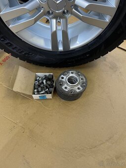 Alu kola 5x112 R18 zimní sada mercedes - 4