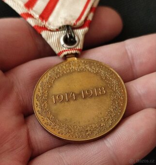 PAMĚTNÍ MEDAILE 1914-1918 - 4
