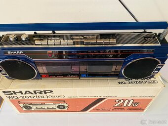 Radiomagnetofon/boombox Sharp WQ-261Z, rok 1985 - 4