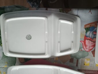 Porcelánové talíře dělené - 4