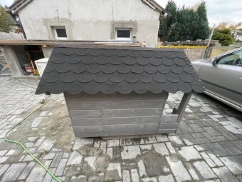 Psí bouda pro střední plemena - 4