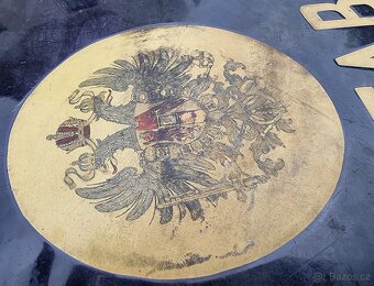 Smaltovana cedule C.K. POŠTOVNA R-U - 4