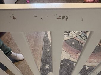 Dětská postýlka Ikea Stuva vč. kvalitní matrace - 4