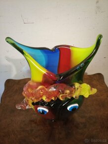 Skleněná váza Murano - 4