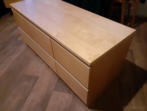 Ikea komoda Malm bříza - 4