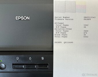 A3 / A4 TISKÁRNA EPSON L1300 - TANKOVÉ ZÁSOBNÍKY, LEVNÝ TISK - 4
