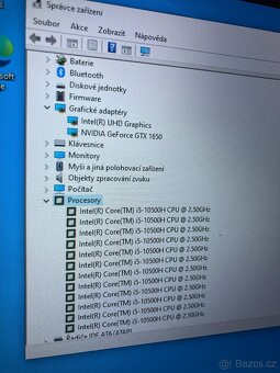 Notebook MSI THIN GF75 | i5-10500H | 16GB RAM | SSD - herní - 4