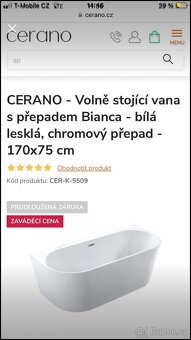 Volně stojící vana - 4