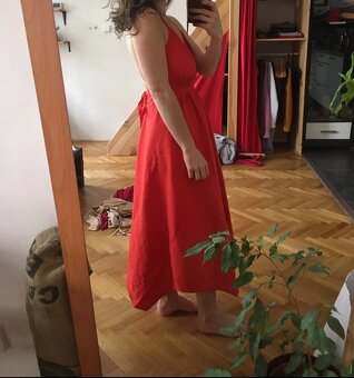 Rituální šaty červené - 4