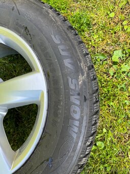Originál disky Volkswagen a zimní pneu 17 - 4