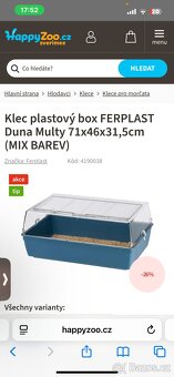 Klec pro hlodavce 71 cm - 4
