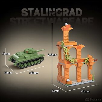 Rôzne sety vojakov 5 + doplnky - typ lego - nové - 4