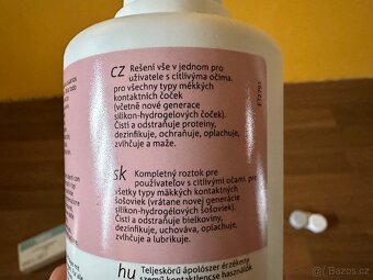 Kontaktní čočky iWear go 2,25 dioptrie 5x + roztok - 4