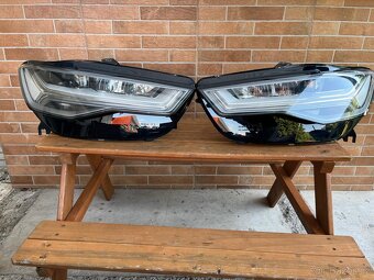 Přední část Audi A6 4G - světla a nárazník - 4