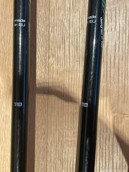 Dětské běžky 140cm, hůlky 110cm, běžkové boty vel. 36 EU - 4