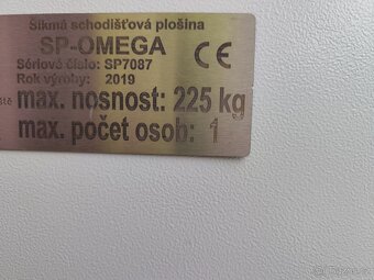 Invalidní plošina SP Omega - F - 4