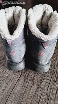 Dětské boty zimní sněhule Columbia vel.37 - 4