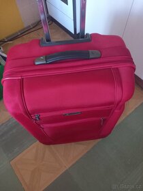 cestovní kufr na kolečkách červený - 4