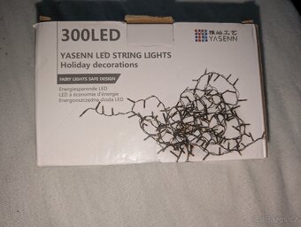 VNITŘNÍ I VENKOVNÍ 20m+10M,řetěz Yassen- 300 led - 4