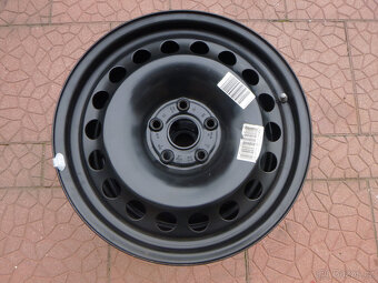 Plechové disky sada originál VW 5x112 6,5Jx17 ET38 TPMS - 4
