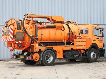 Mercedes-Benz ATEGO 1828 L, FAKÁLNÍ VŮZ, 8 CBM, DVĚ KOMORY ( - 4