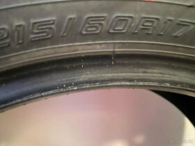 Prodám 4ks letních pneu Dunlop Ensave 215/60/17 - 4