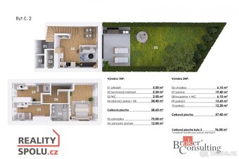 Prodej, byty/4+kk, 96 m2, Ledová 103/12, Červený Hrádek, 312 - 4