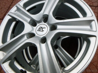 Alu sada disky kola originál RC Germany 5x114,3 7,5Jx17 ET38 - 4