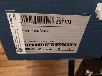 Hasičské boty Haix fire Hero vario 42 Gore-tex - 4