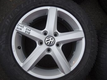 Alu disky origo Volkswagen, 16", 5x112,ET 48, zimní sada - 4