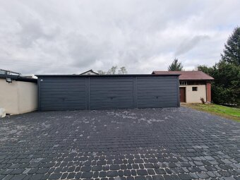 Plechová garáž 9x6m - 4