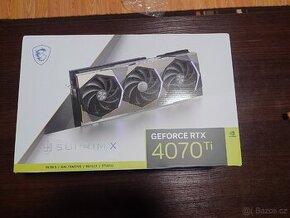 Grafická karta RTX 4070ti msi suprim - 4