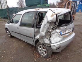 škoda roomster 1,2i, 51KW BZG, Rozprodám na náhradní díly - 4