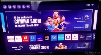 Smart tv Hinsense Qled 4K model 65U8GQ - 4