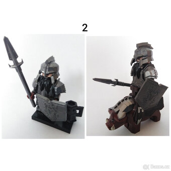 Minifigurky Pán prstenů - Trpaslíci I - 4