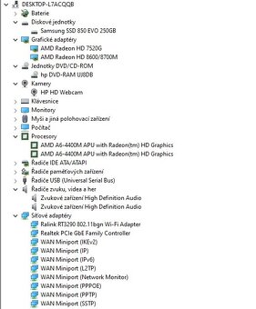 HP ProBook 455 G1,AMD A6-4400M,Win 10,SSD 250GB,RAM 8GB,15.6 - 4