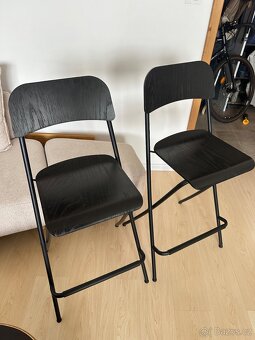 2x barová židle Ikea Franklin za půlku - 4