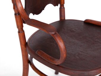 Starožitná sběratelská židle J&J Kohn 1880. - 4