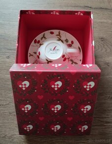 NOVÝ čajový set - šálek a podšálek TeaLogic Ela B. Design - 4