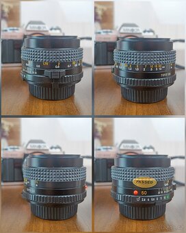 Minolta x-3000 s obj. Minolta 1.7/50 mm + blesk 320X, MD - 4