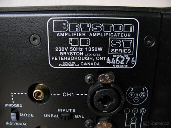 Koncový zesilovač Bryston 4B ST - 4