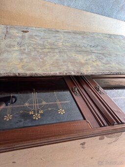 Příborník / kredenc z období secese (cca 1910–1930) - 4