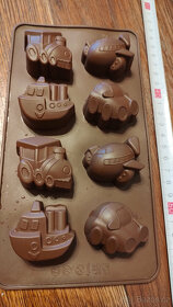 Silikonové formy na čokoládu - 4