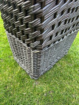 Prádlový koš se dvěma oddíly - 4