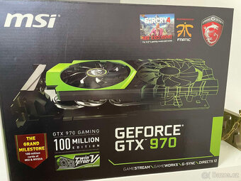 Nvidia Geforce GTX 970 v edici 100 Million 4 Gb - 4