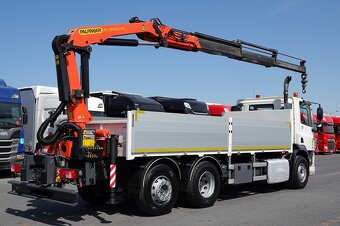 DAF 370 6x2 - valník shydraulickou rukou Palfinger - 4
