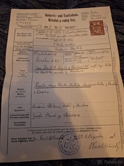 Staré dokumenty--cenu nabídněte - 4