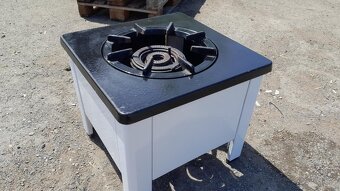 Plynová stolička KG 103 ( 2x hořák 6+3 Kw ) - 4