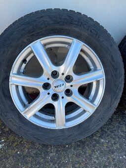 Alu kola 15" + zimní pneu novina - 4